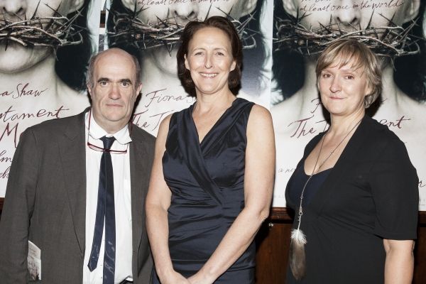 Colm Toibin, Fiona Shaw and Deborah Warner Photo
