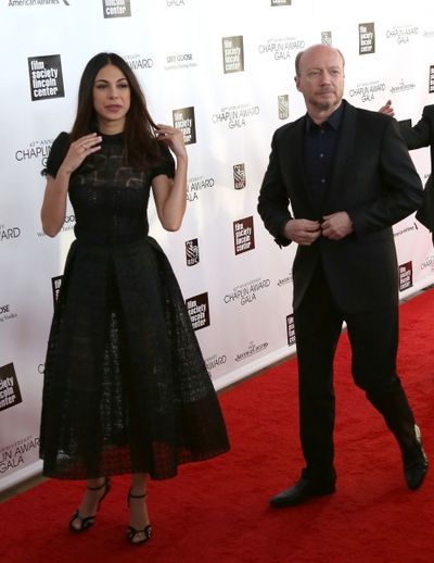 Moran Atias &amp; Paul Haggis Photo