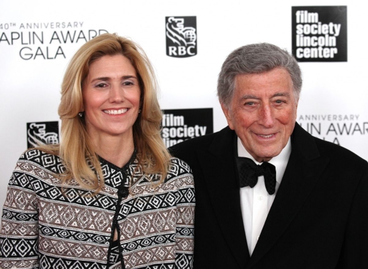 Susan Crow & Tony Bennett  at 