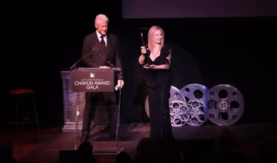 Bill Clinton & Barbra Streisand Photo