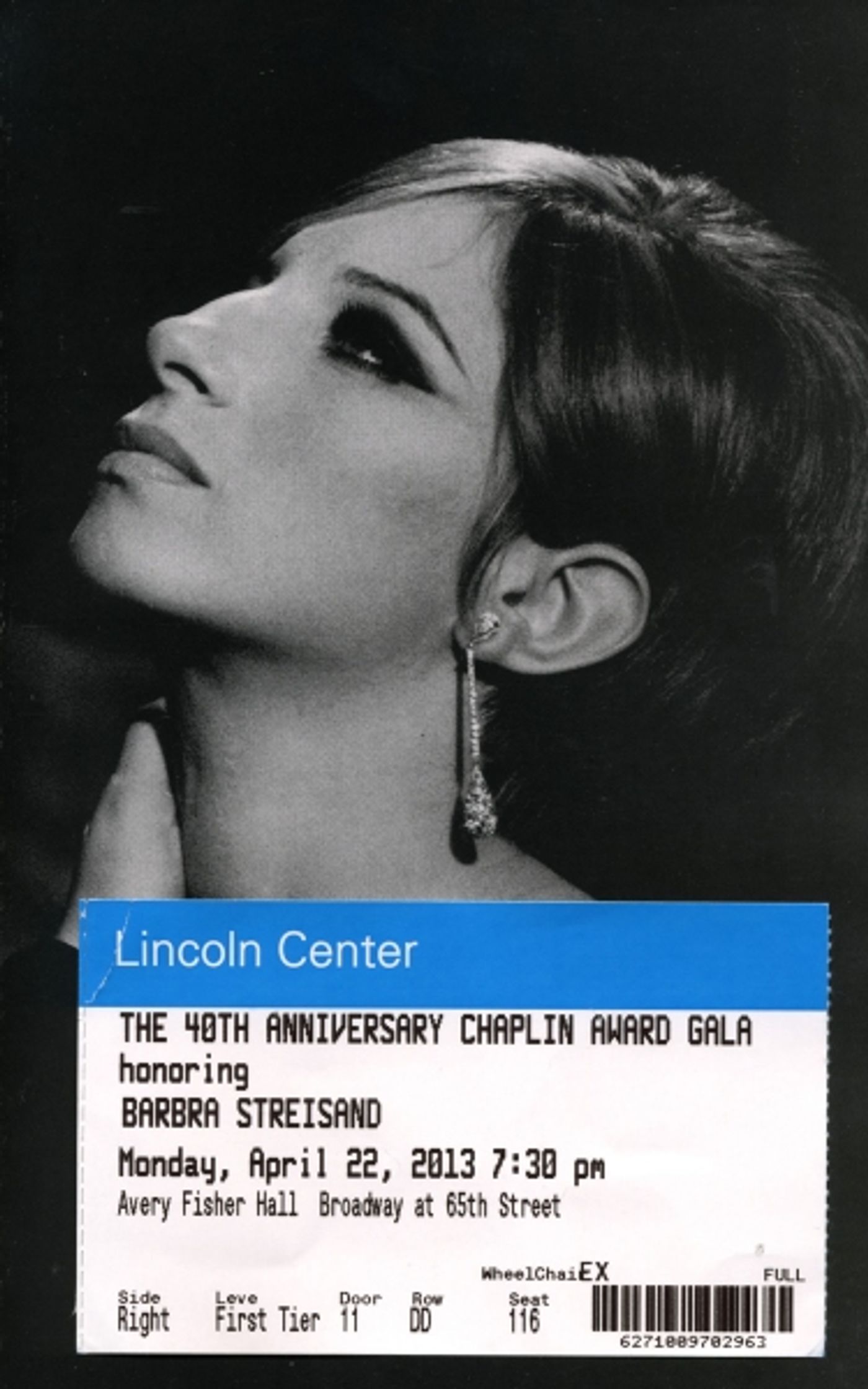 Photo Coverage: The Film Society of Lincoln Center Honors Barbra Streisand With the Chaplin Award  Image