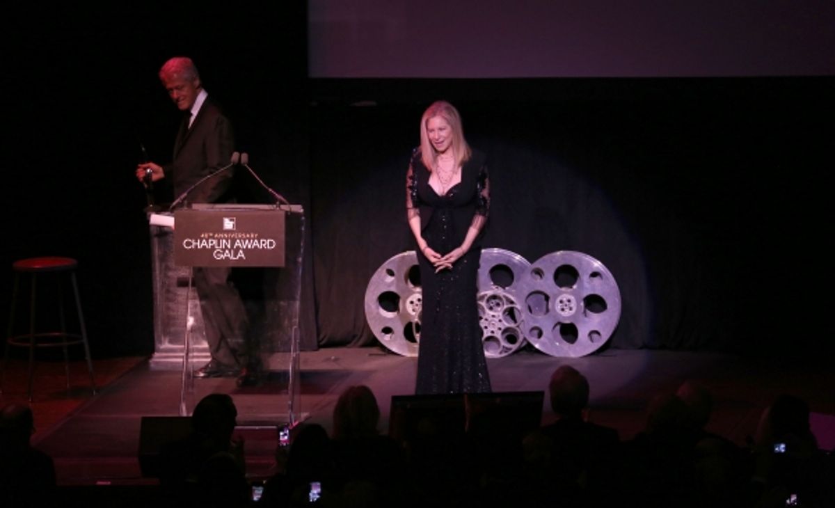 Bill Clinton & Barbra Streisand  at 