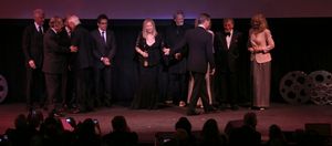 Alan Bergman, Bill Clinton, George Segal, Michael Douglas, Ben Stiller, Barbra Streisand, Kris Kristofferson, Amy Irving, Tony Bennett, Blythe Danner & Pierce Brosnan @ BroadwayWorld Alan Bergman, Bill Clinton, George Segal, Michael Douglas, Ben Stiller, Barbra Strei Photo