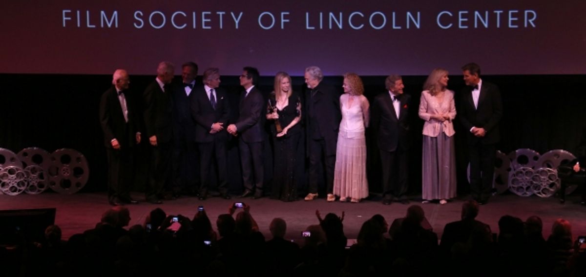 Alan Bergman, Bill Clinton,  George Segal, Michael Douglas, Ben Stiller, Barbra Streisand, Kris Kristofferson, Amy Irving, Tony Bennett, Blythe Danner & Pierce Brosnan at 