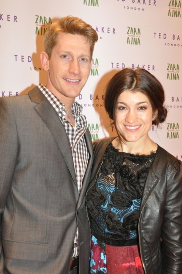 Jamison Scott and Sarah Stiles Photo