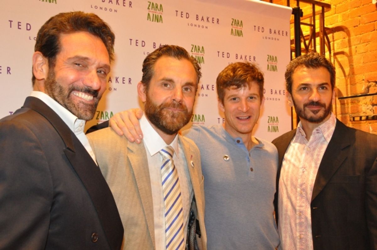 Anthony Crivello, Lucas Caleb Rooney, Brad Fleischer and Michael Aronov at 