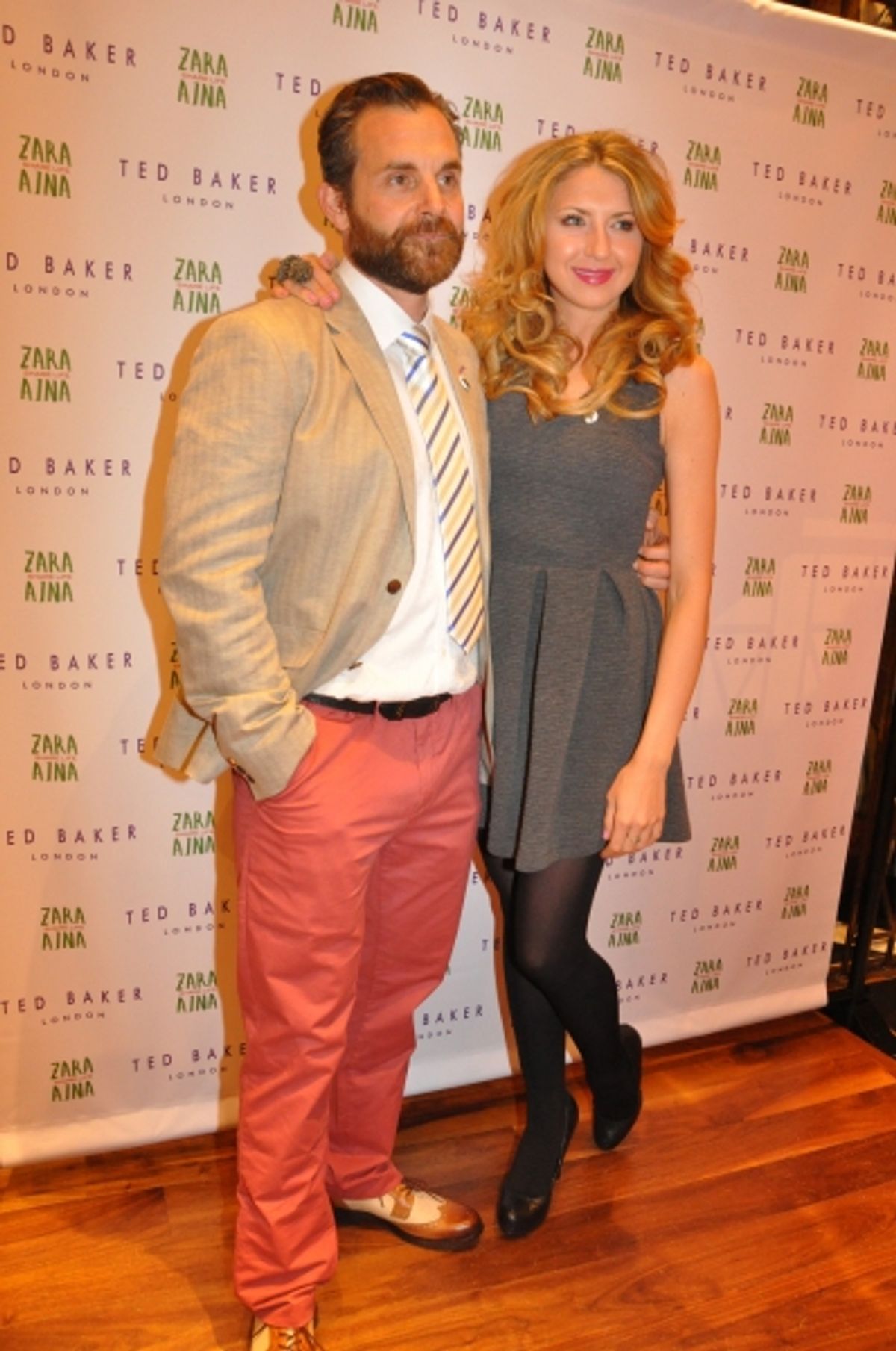 Nina Arianda and Lucas Caleb Rooney at 