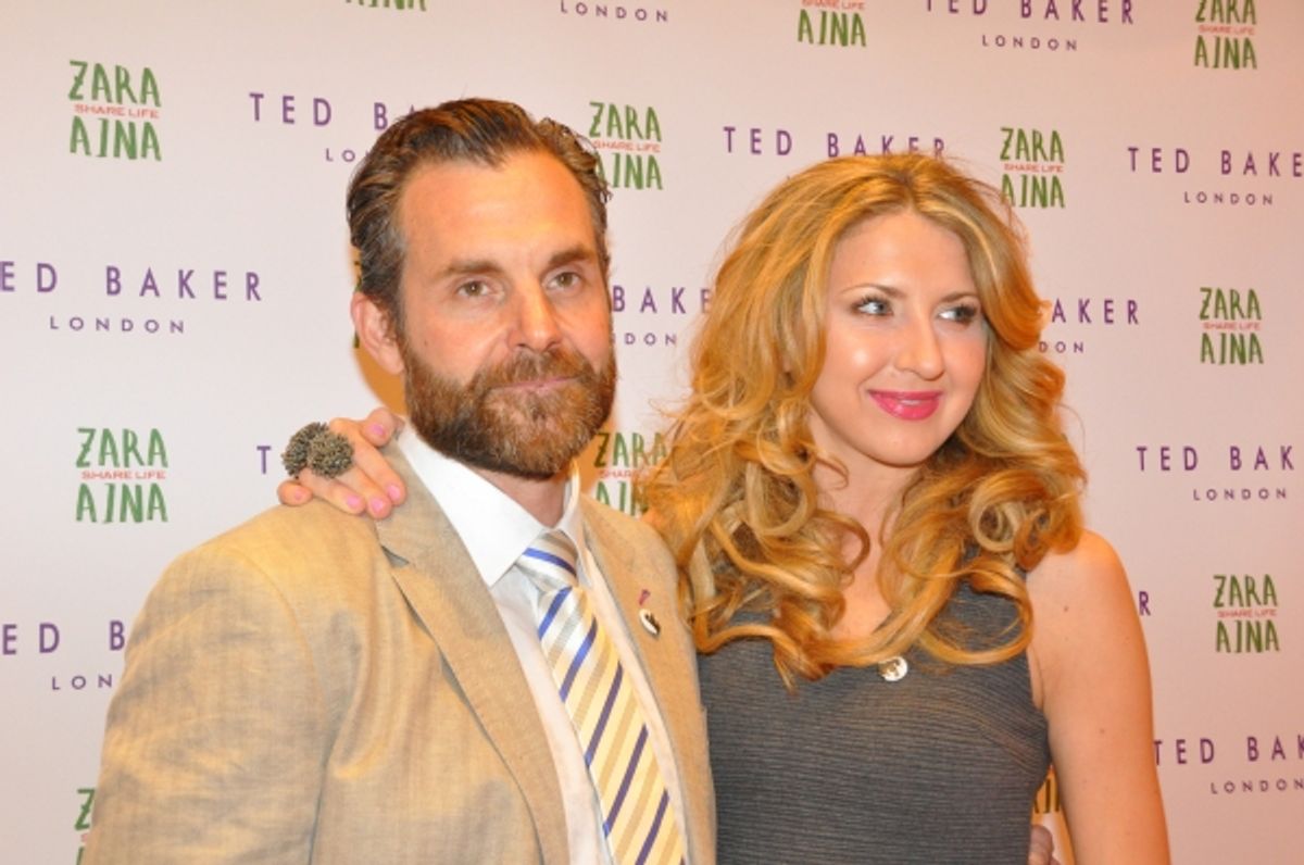 Nina Arianda and Lucas Caleb Rooney at 