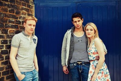 Michael Vinsen, Ross William Wild and Lilly-Jane Young Photo