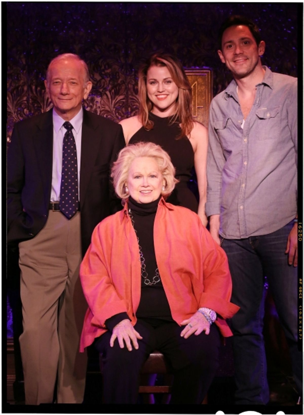 Jonathan Tunick, Rebecca Faulkenberry, Barbara Cook & Steve Kazee at 