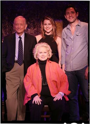 Jonathan Tunick, Rebecca Faulkenberry, Barbara Cook & Steve Kazee Photo