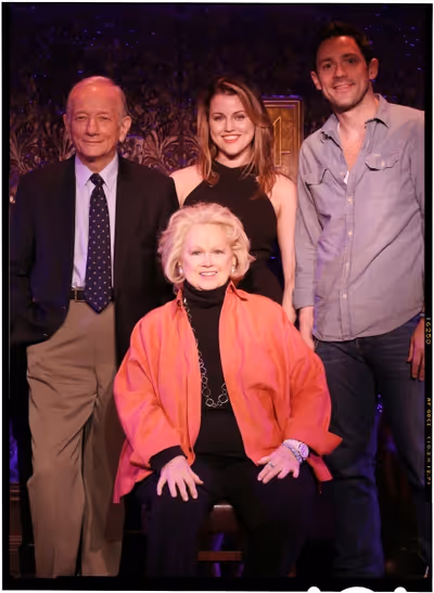 Jonathan Tunick, Rebecca Faulkenberry, Barbara Cook & Steve Kazee Photo