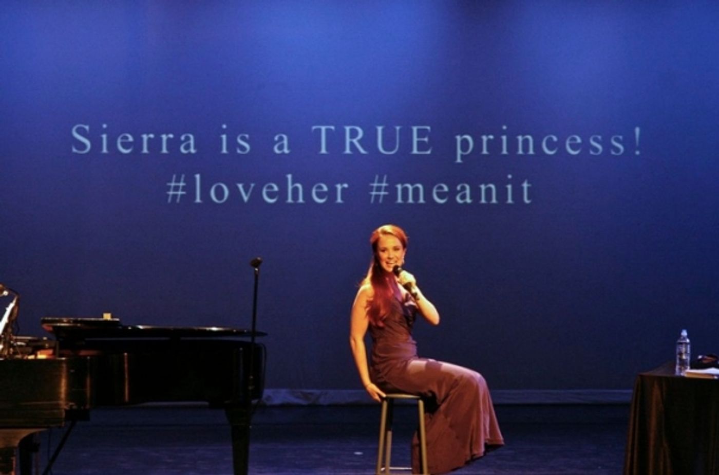 Photo Flash: Sierra Boggess Sings for Broadway Arts Factory!  Image