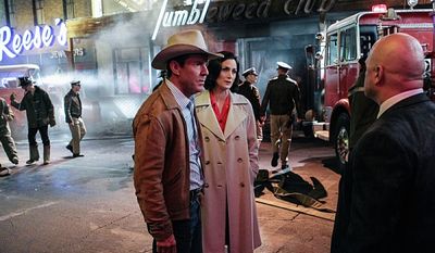 Dennis Quaid, Carrie-Anne Moss, Michael Chiklis Photo