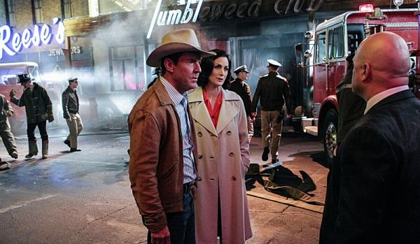 Dennis Quaid, Carrie-Anne Moss, Michael Chiklis Photo