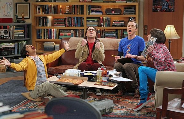 Kunal Nayyar, Johnny Galecki, Jim Parsons, Simon Helberg Photo