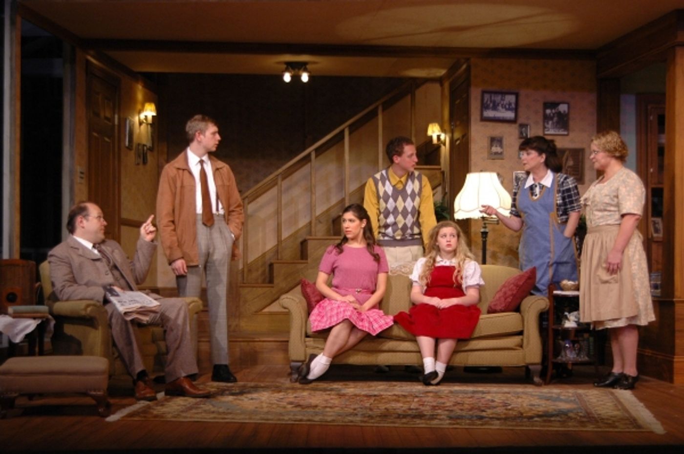 Photo Flash: First Look at Eugene Morris Jerome and More in BRIGHTON BEACH MEMOIRS at Theatre Memphis Photo Flash: First Look at Eugene Morris Jerome and More in BRIGHTON BEACH MEMOIRS at Theatre Memphis Image