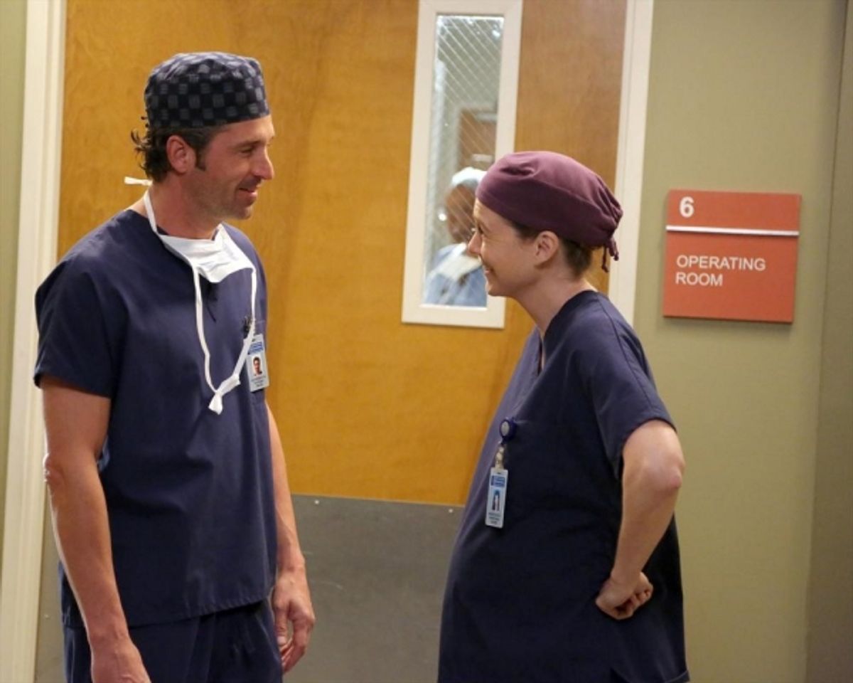 Patrick Dempsey, Ellen Pompeo at 