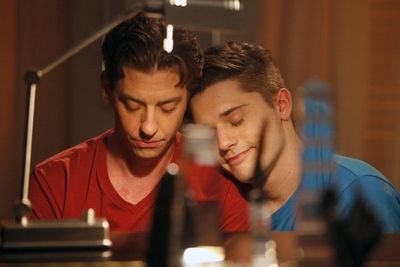 Christian Borle, Andy Mientus  Photo