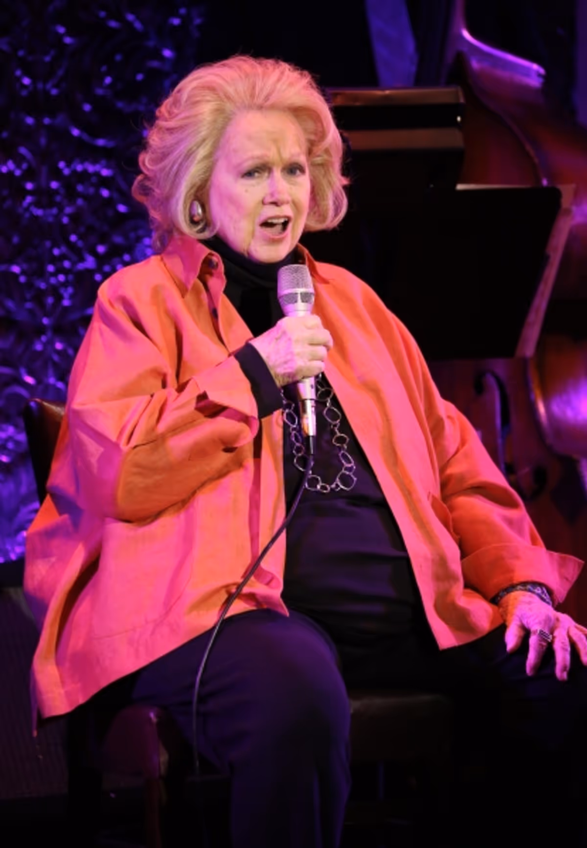 Barbara Cook at Barbara Cook Gives Preview of 54 Below Show!
