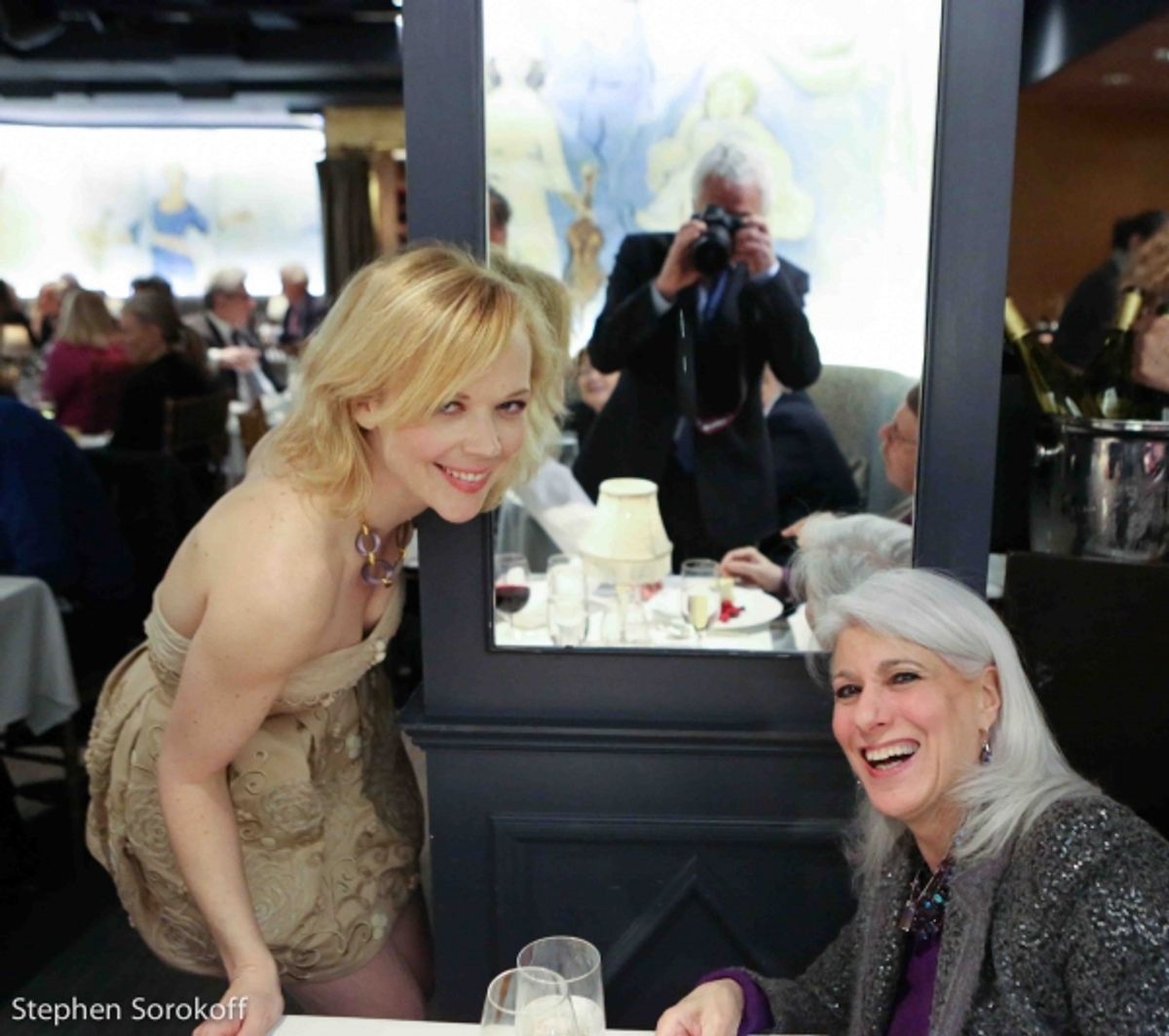 Emily Bergl & Jamie deRoy at 