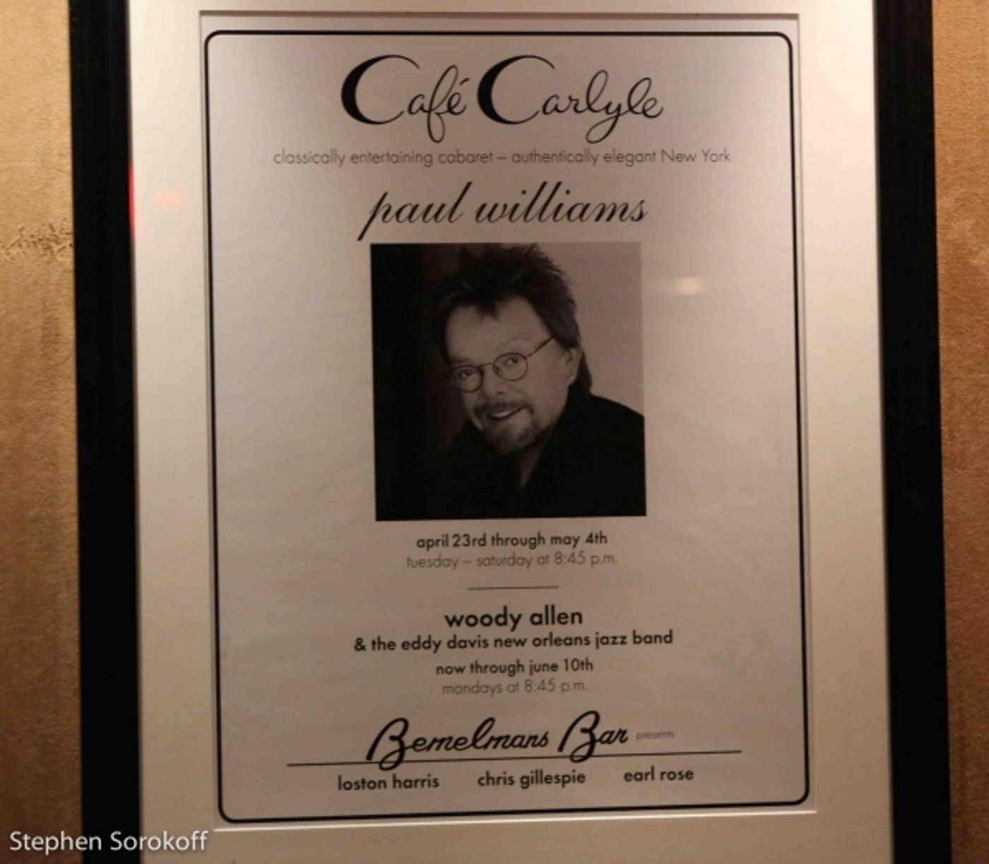 Photo Coverage: Paul Williams Opens at Cafe Carlyle  Image