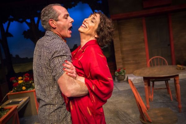 Michael Mendelson (Alfred Lunt) & Linda Alper (Lynn Fontanne) Photo