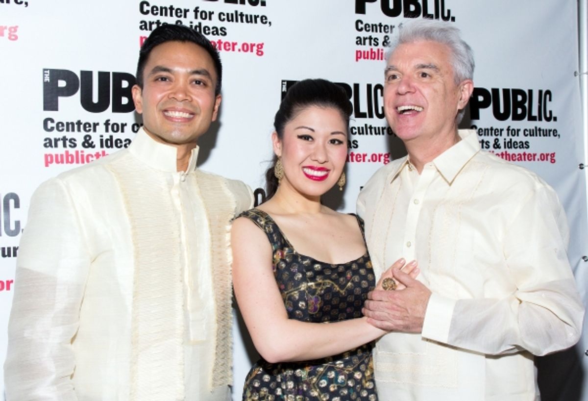 Jose Llana, Ruthie Ann Miles, David Byrne at 