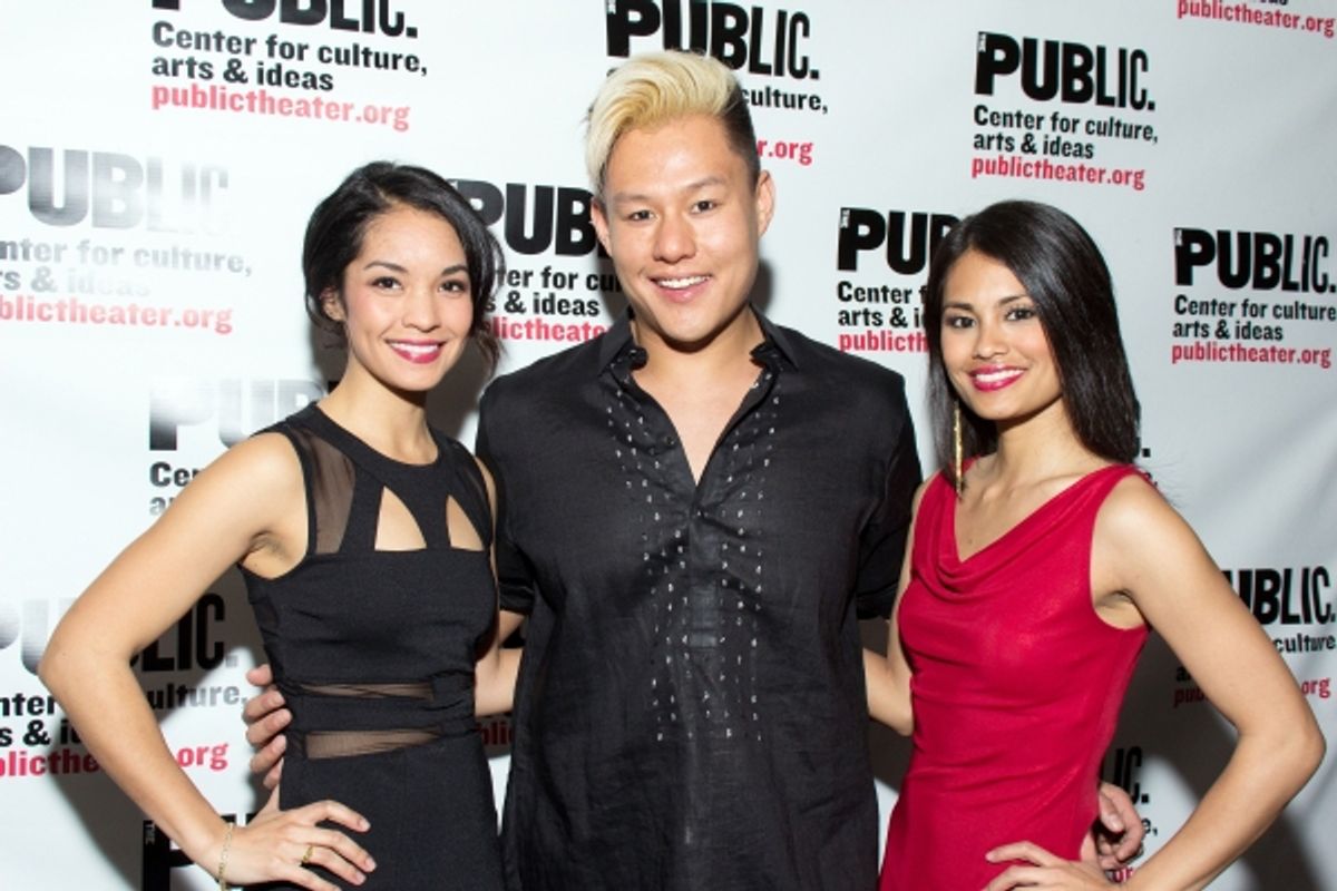 Janelle Velasquez, Kelvin Moon Loh, Debralee Daco at 