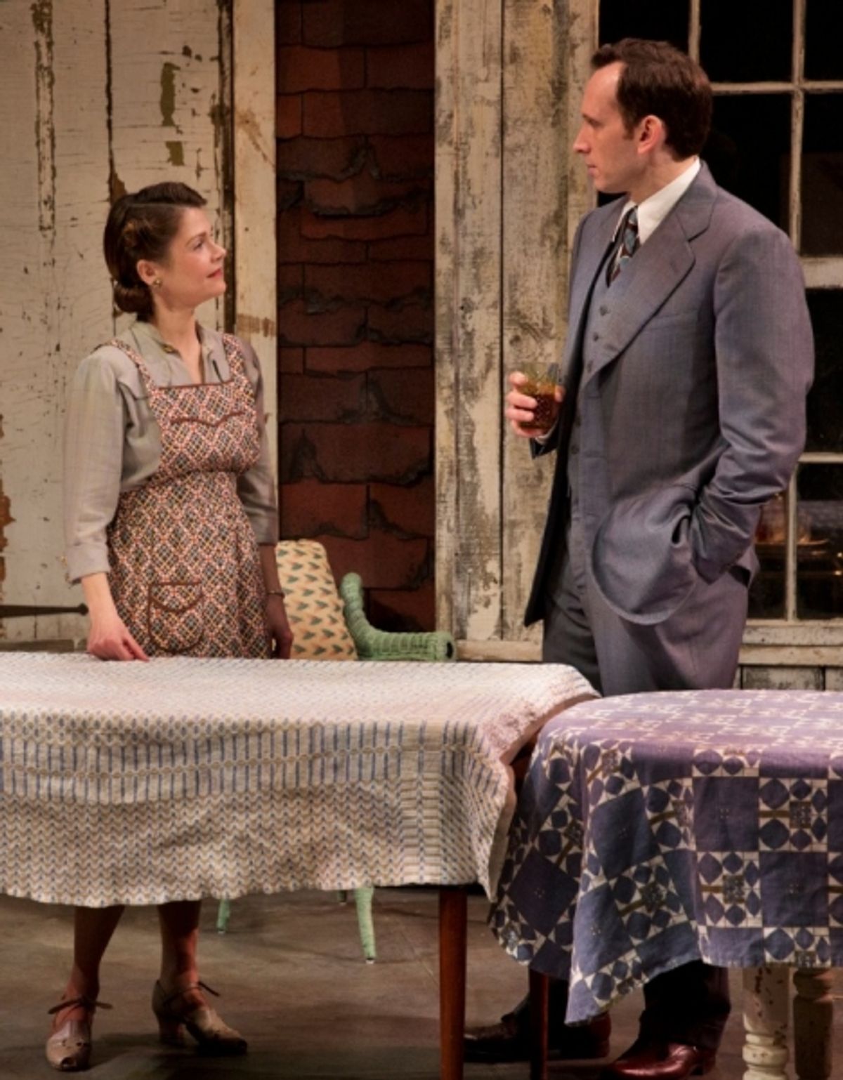 kathryn Erbe, Stephen Kunken at 