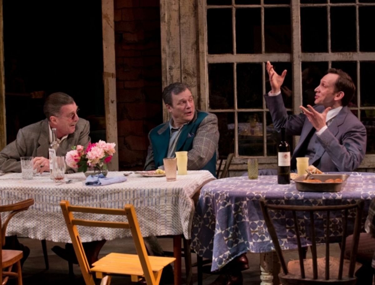 John Glover, John Procaccino, Stephen Kunken at 