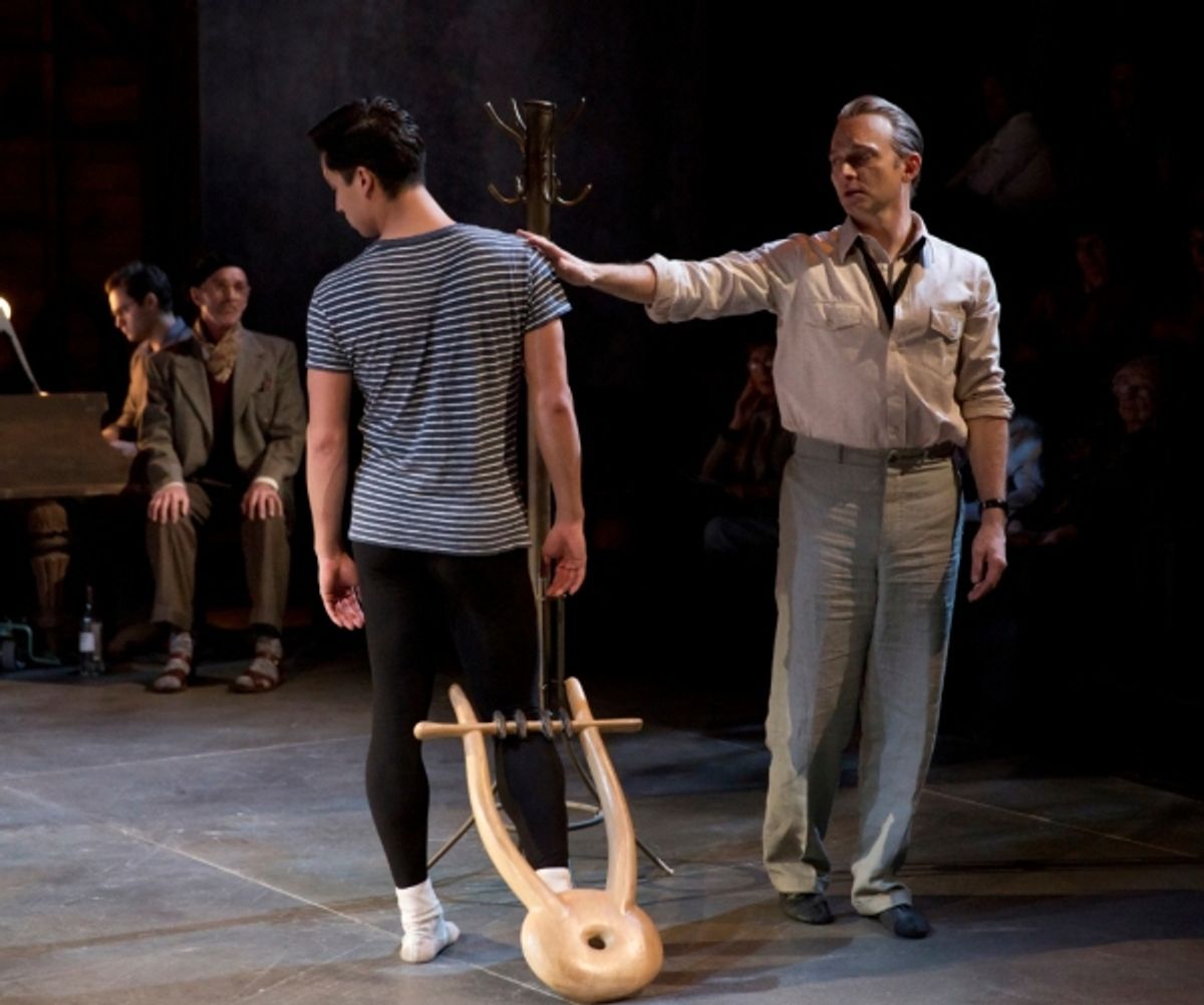 John Glover, Michael Rosen, Michael Cerveris at 