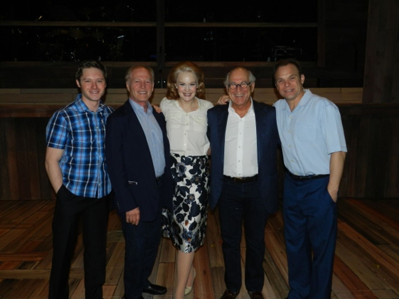 Photo Flash: Jimmy Buffett and Frank Marshall Meet the Stars of BIG FISH  Image
