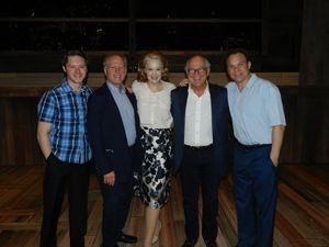 Bobby Steggert, Frank Marshall, Kate Baldwin, Jimmy Buffett and Norbert Leo Butz @ BroadwayWorld Bobby Steggert, Frank Marshall, Kate Baldwin, Jimmy Buffett and Norbert Leo Butz Photo