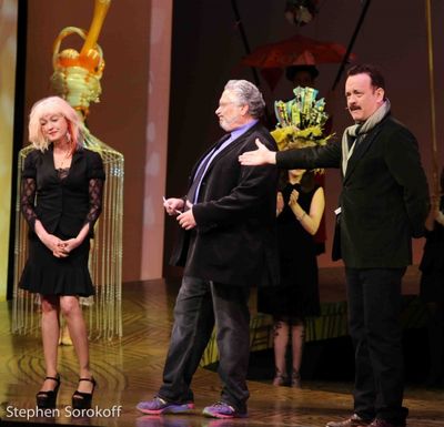 Cyndi Lauper, Harvey Fierstein, Tom Hanks Photo