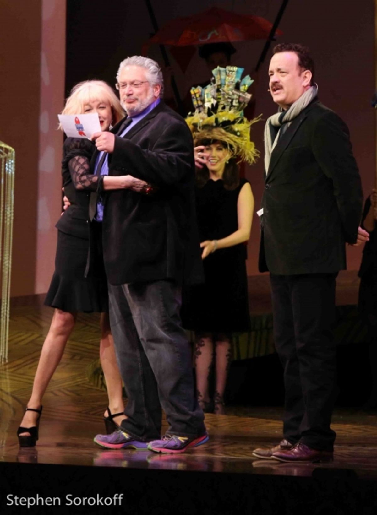 ?Cyndi Lauper, Harvey Fierstein, Tom Hanks at 