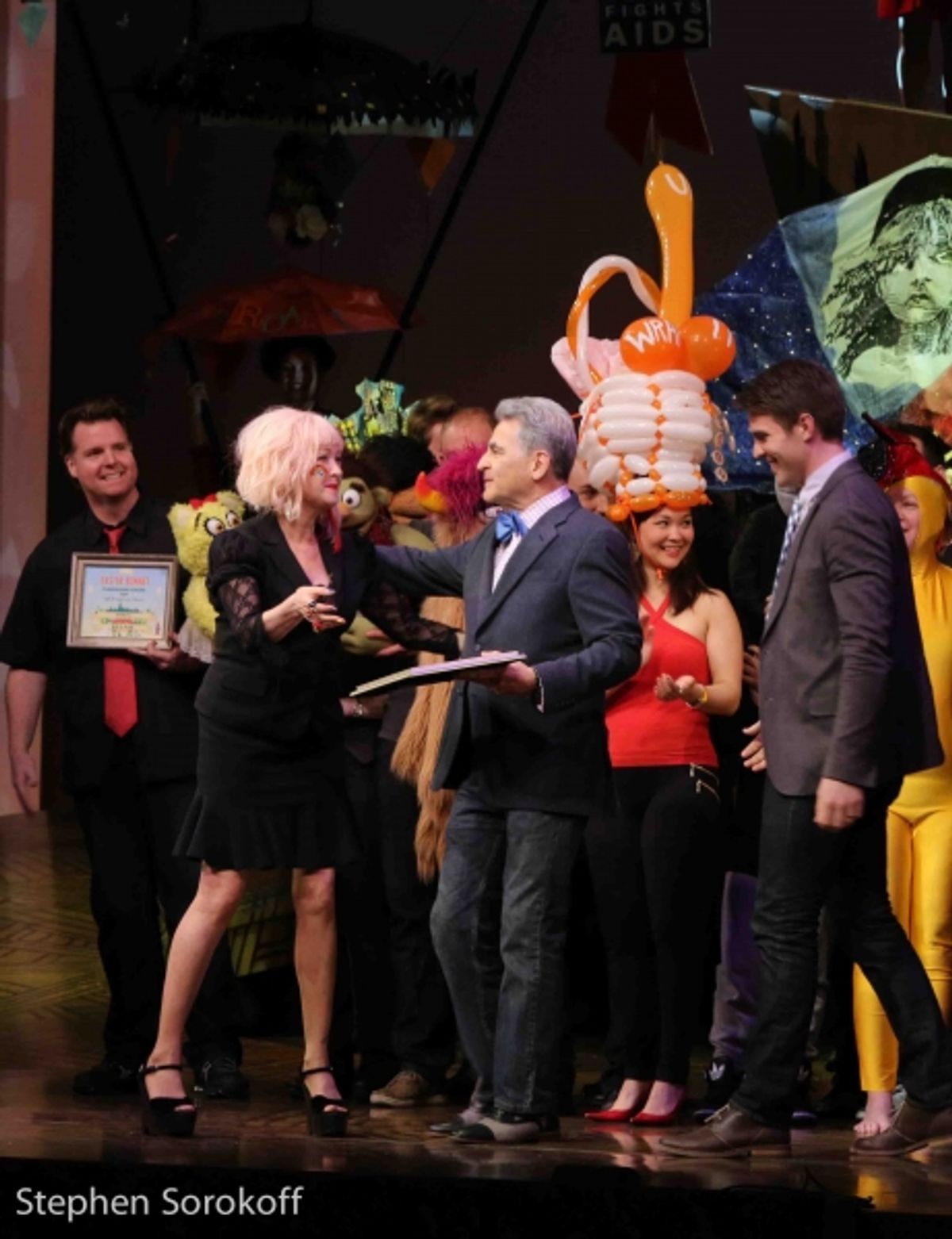 Cyndi Lauper, Paul Kreppel
 at 