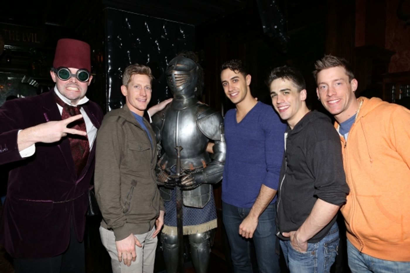 Exclusive Photo Coverage: SPIDER- MAN Cast Celebrates Reeve Carney's Birthday! Exclusive Photo Coverage: SPIDER- MAN Cast Celebrates Reeve Carney's Birthday! Image