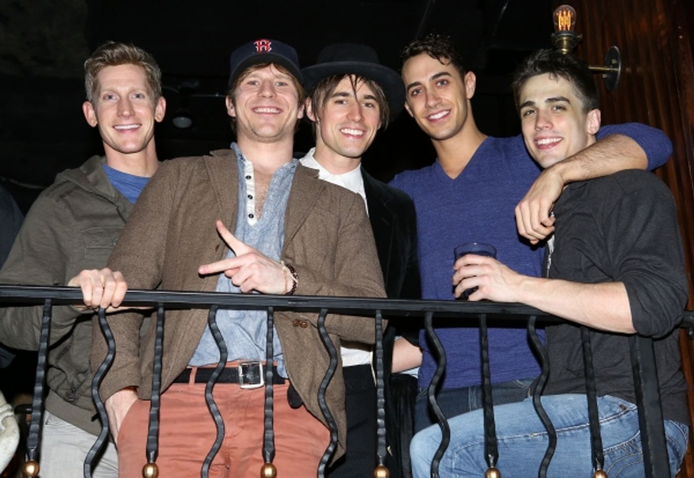 Exclusive Photo Coverage: SPIDER- MAN Cast Celebrates Reeve Carney's Birthday! Exclusive Photo Coverage: SPIDER- MAN Cast Celebrates Reeve Carney's Birthday! Image