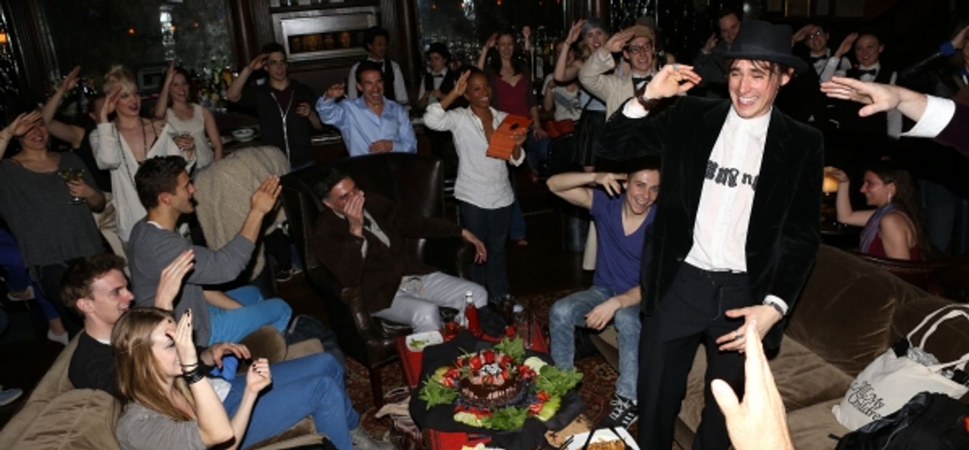 Exclusive Photo Coverage: SPIDER- MAN Cast Celebrates Reeve Carney's Birthday! Exclusive Photo Coverage: SPIDER- MAN Cast Celebrates Reeve Carney's Birthday! Image