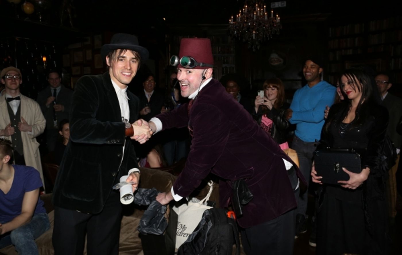 Exclusive Photo Coverage: SPIDER- MAN Cast Celebrates Reeve Carney's Birthday! Exclusive Photo Coverage: SPIDER- MAN Cast Celebrates Reeve Carney's Birthday! Image