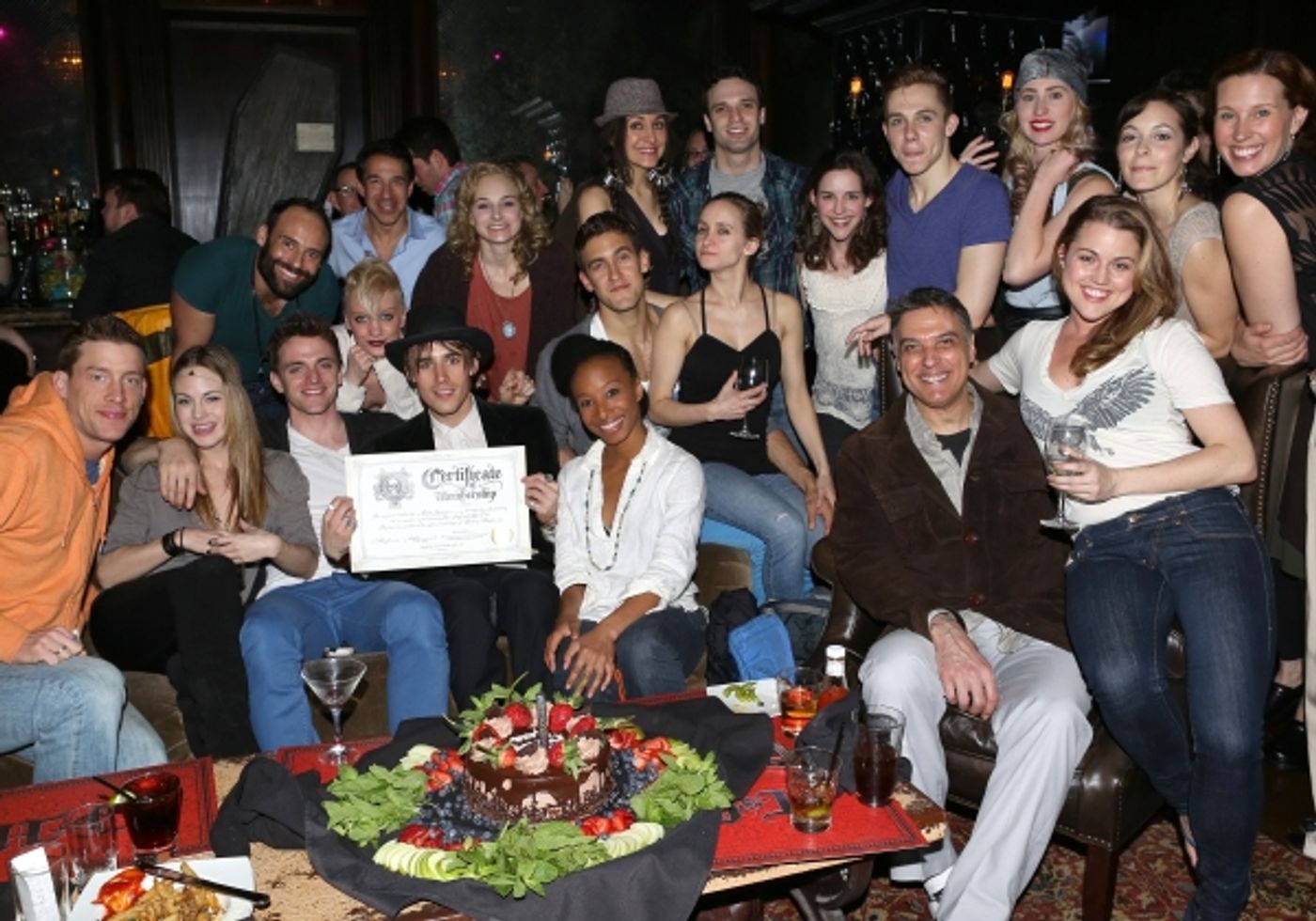 Exclusive Photo Coverage: SPIDER- MAN Cast Celebrates Reeve Carney's Birthday! Exclusive Photo Coverage: SPIDER- MAN Cast Celebrates Reeve Carney's Birthday! Image