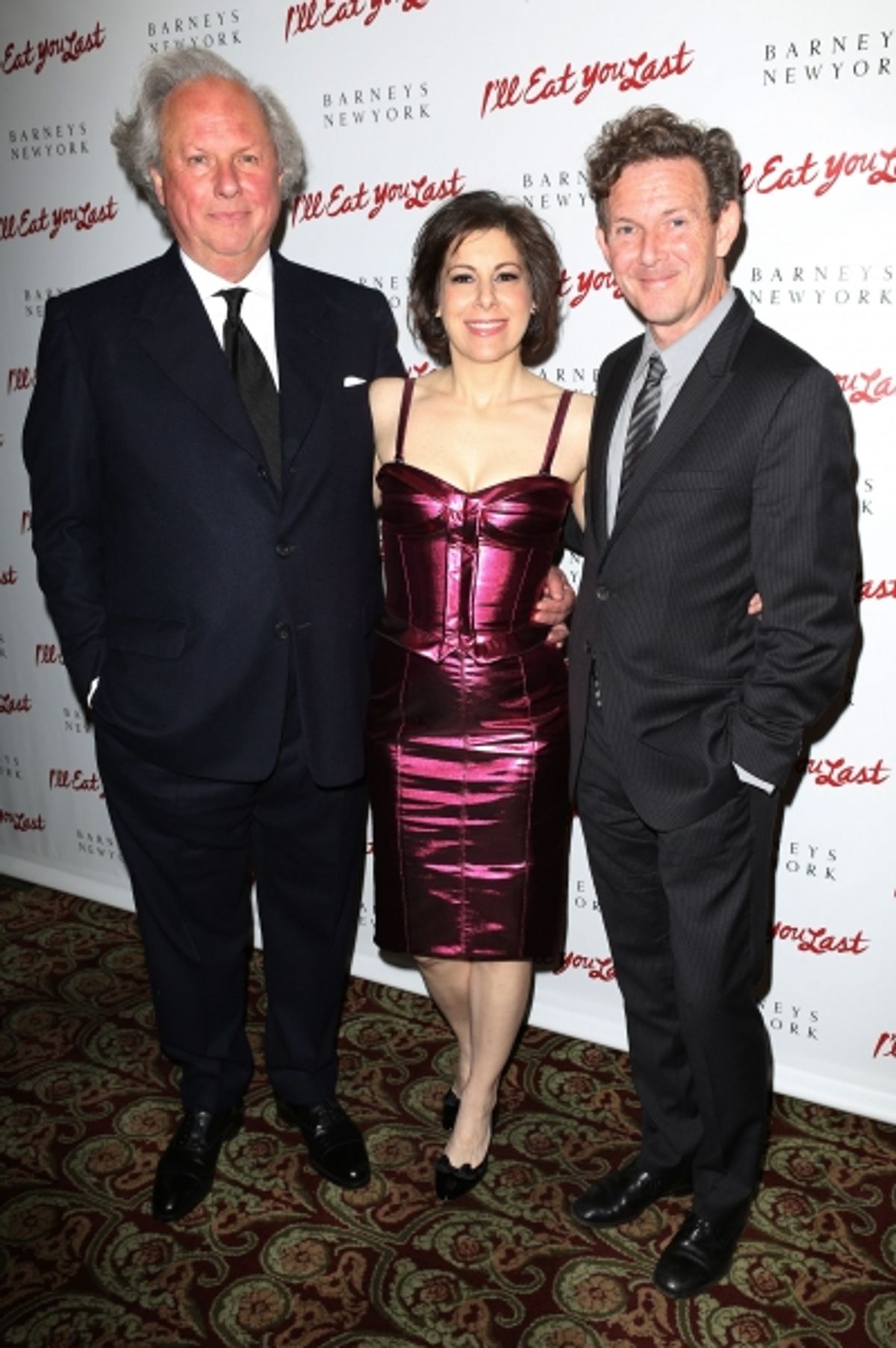 Graydon Carter, Arielle Tepper Madover & John Logan at 