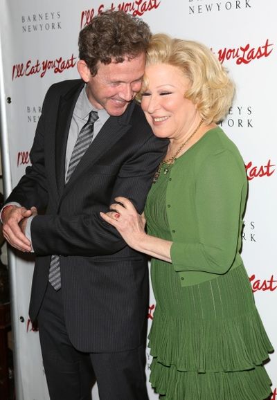 Playwright John Logan & Bette Midler Photo