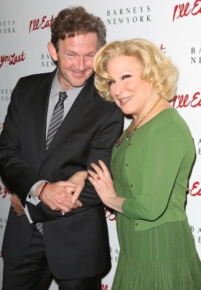 Playwright John Logan & Bette Midler Photo