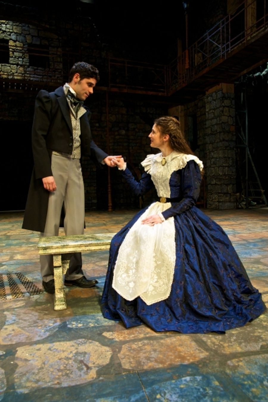 Photo Flash: First Look at Joe Cassidy, Josh Davis, Christianne Tisdale and More in Pioneer Theatre's LES MISERABLES Image