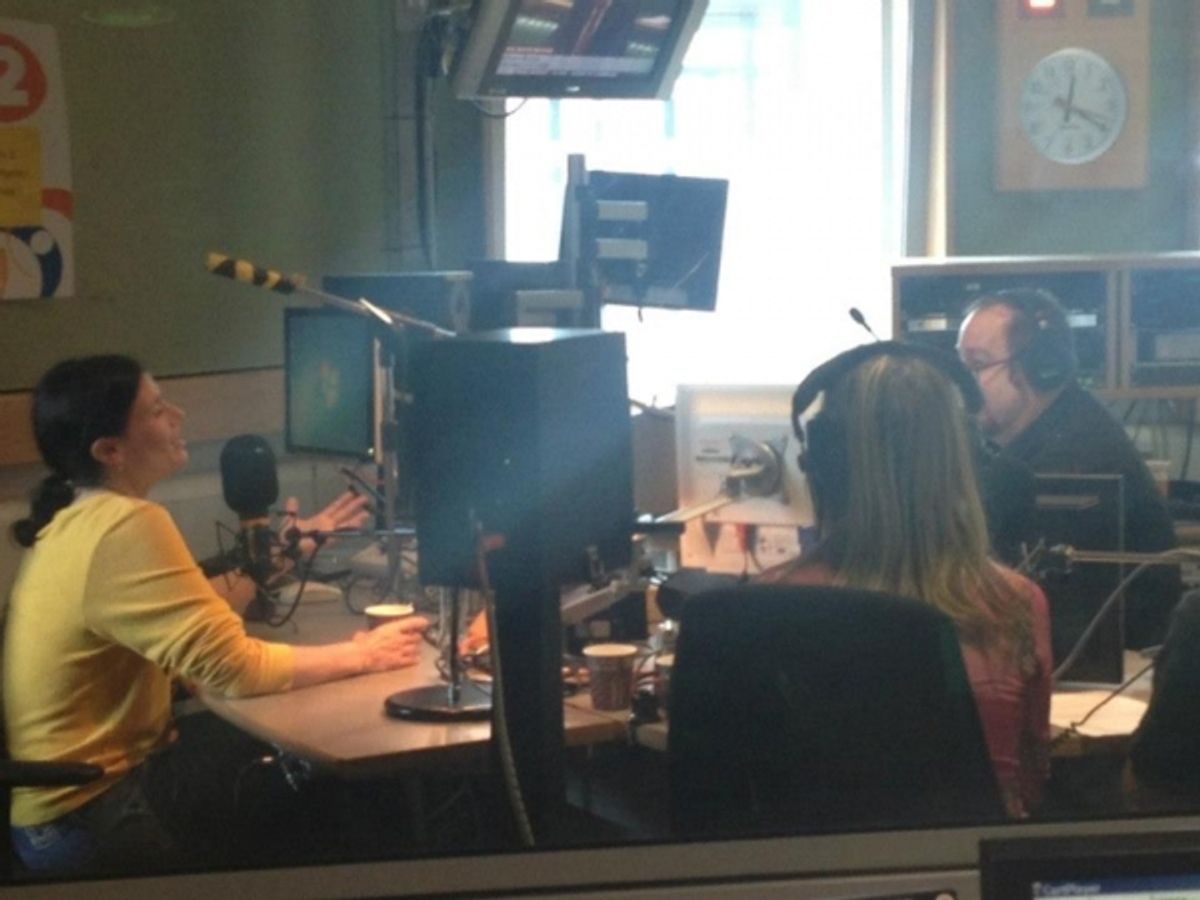 Idina Menzel, Steve Wright at 