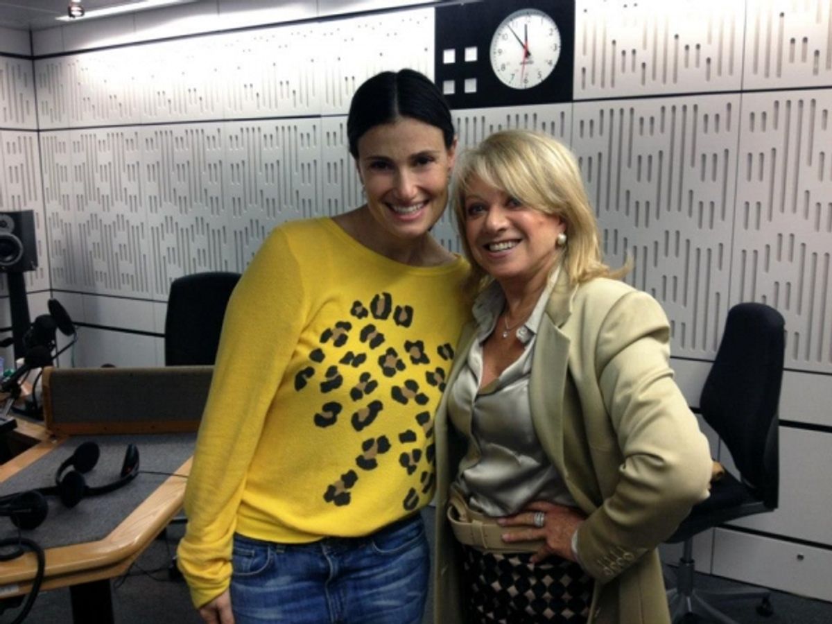 Idina Menzel & Elaine Paige at 
