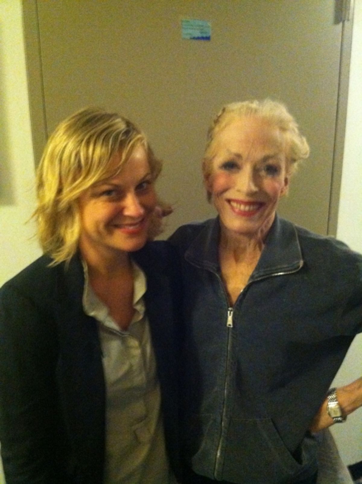 Amy Poehler, Holland Taylor at 