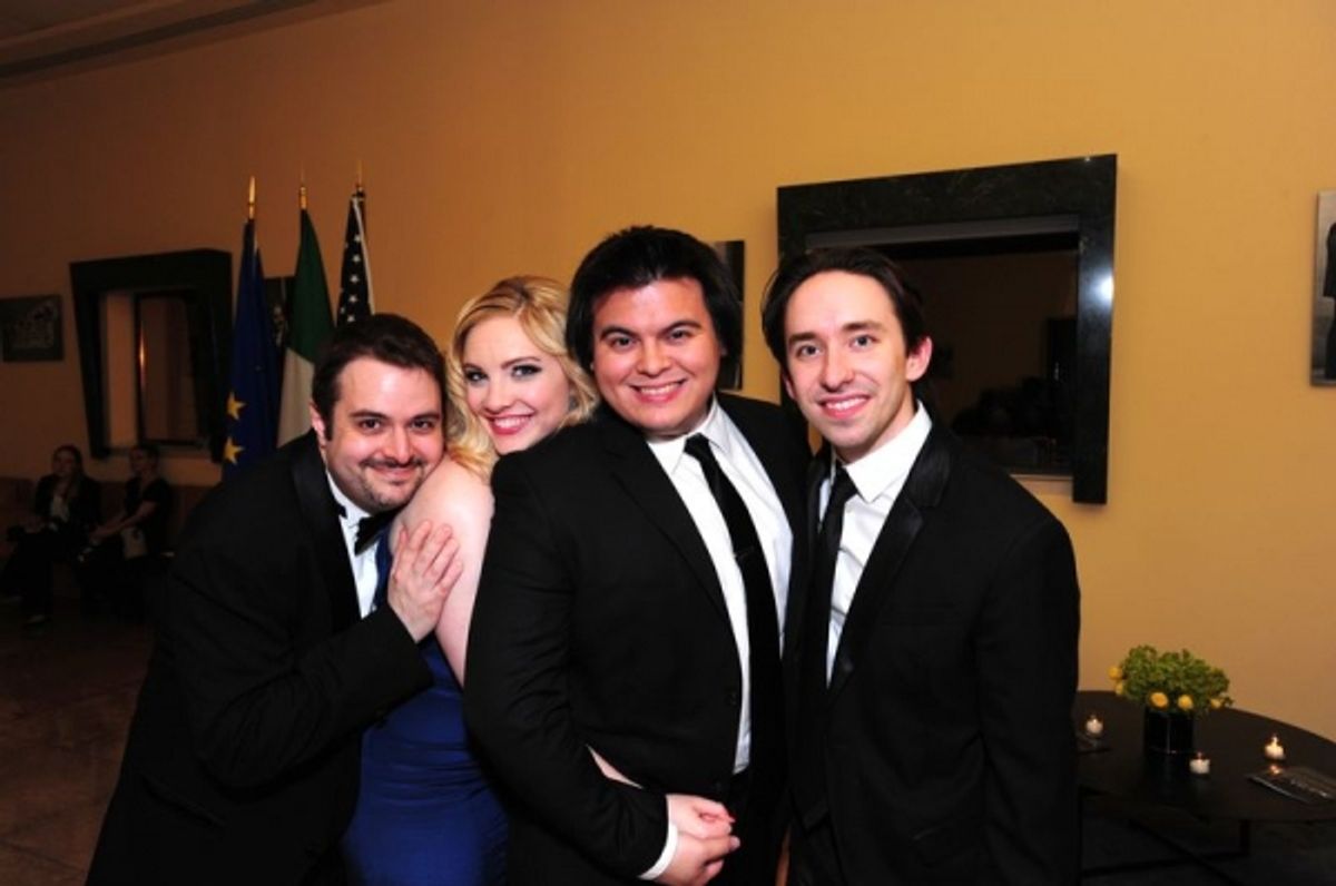 Gabriel Mangiante, Bligh Voth, Christopher Mueller, Matthew Gardiner at 